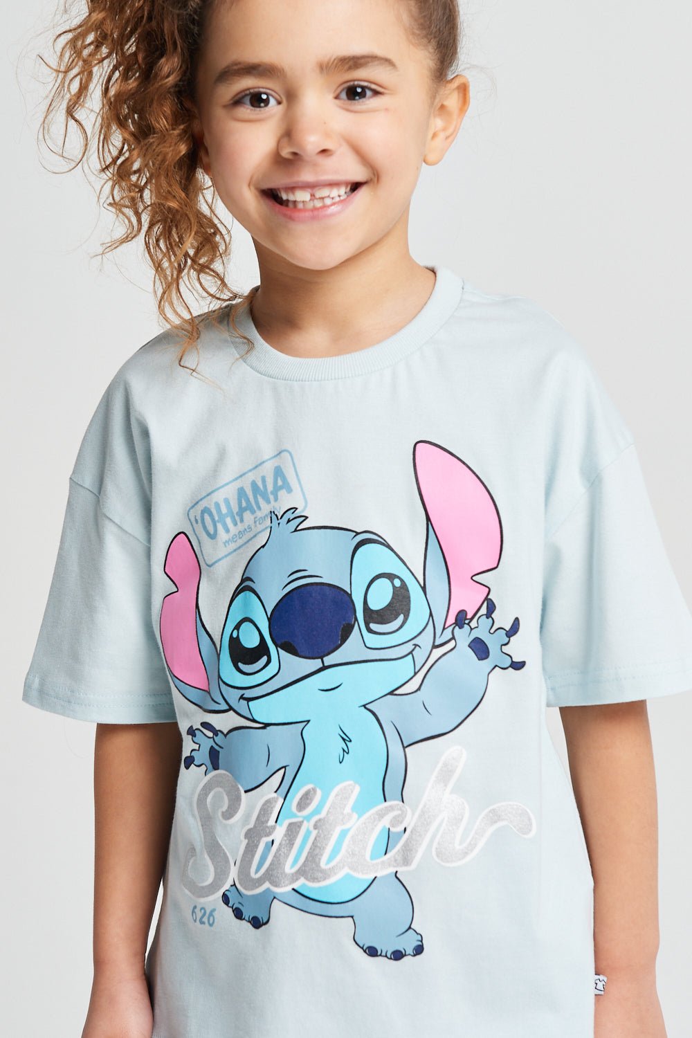 Girls Lilo & Stitch T-Shirt 2 Pack - Brand Threads