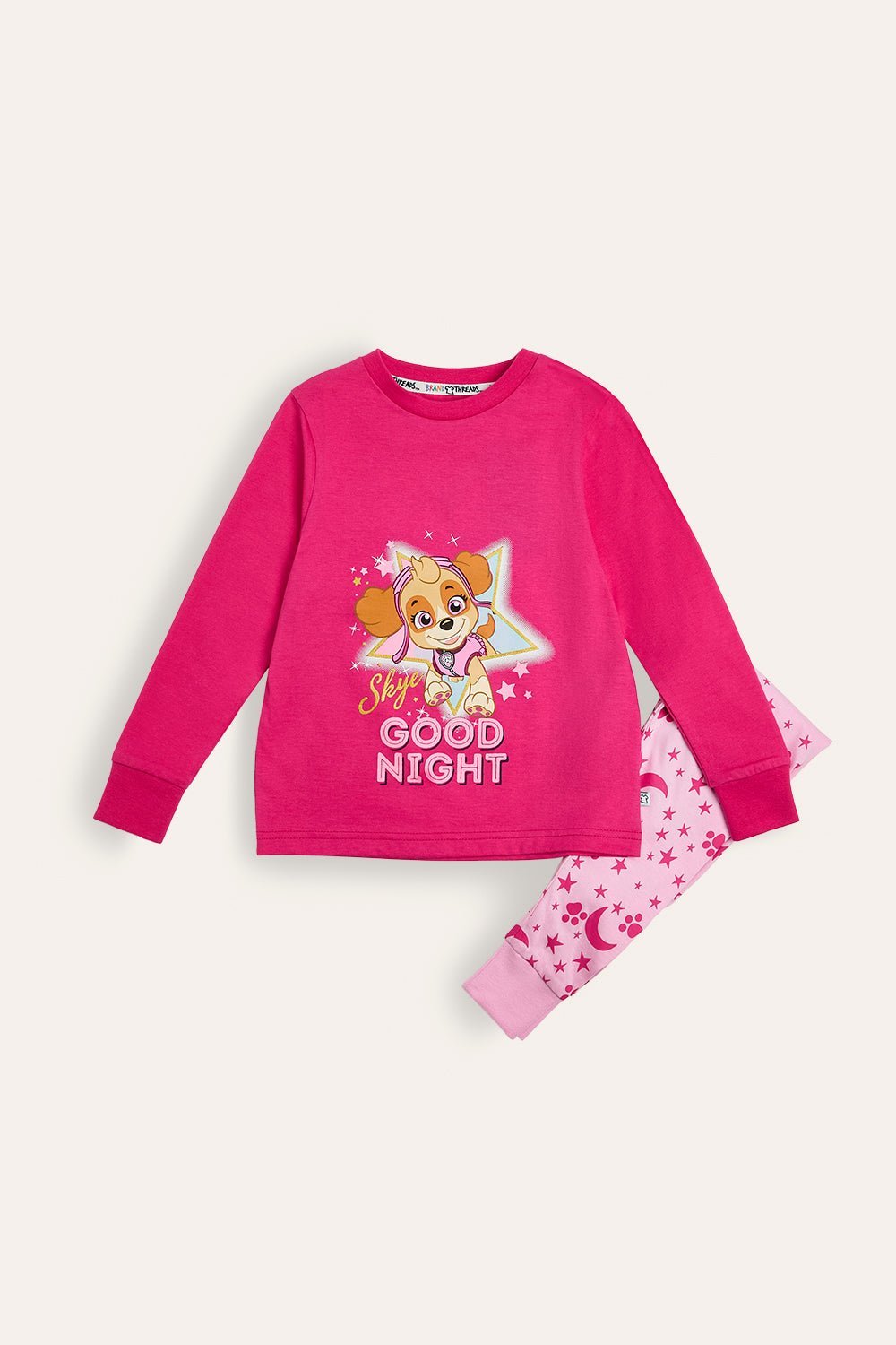 Girls Paw Patrol Pyjamas With Skye - Brand Threads