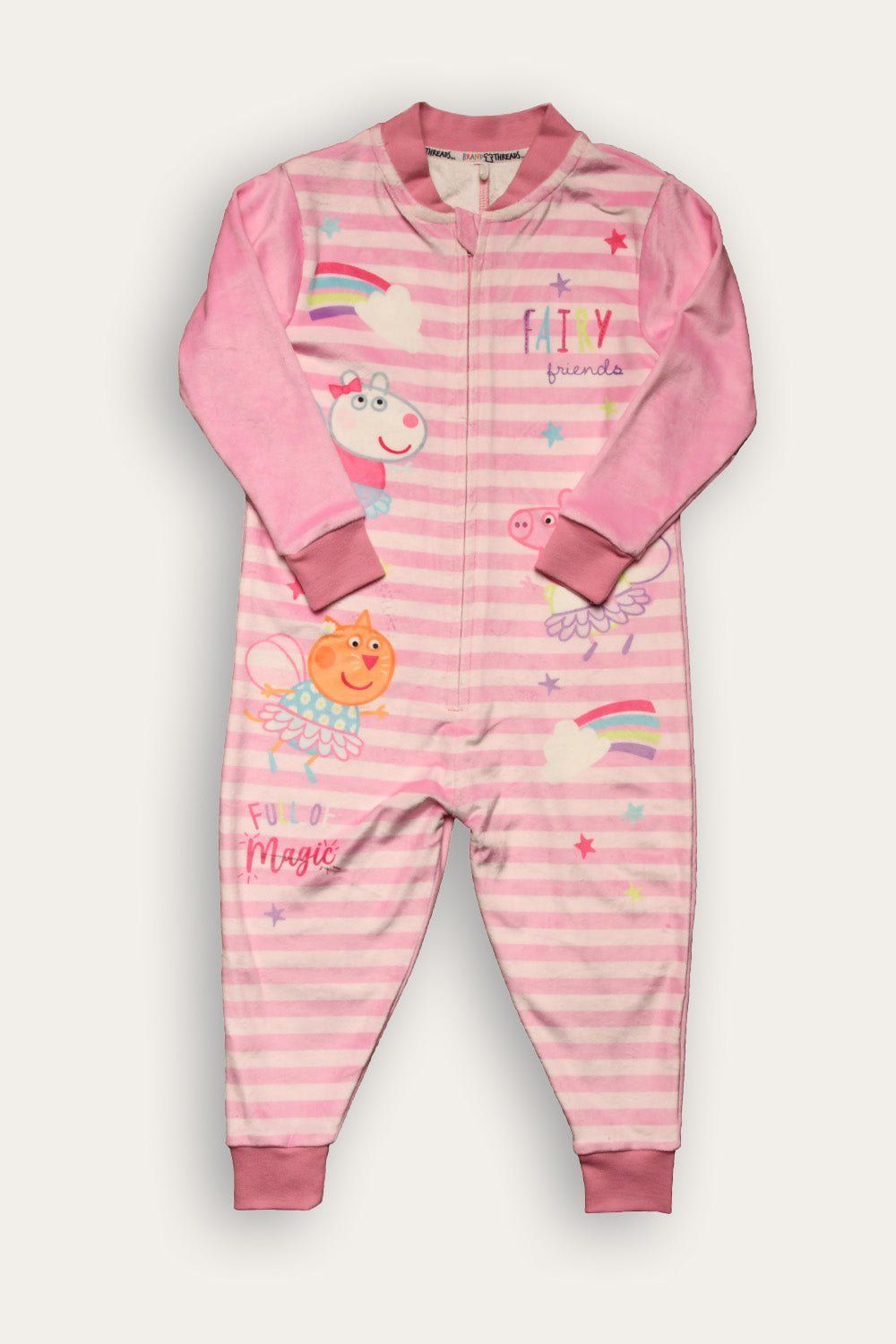 Girls Peppa Pig Fairy Onesie - Brand Threads