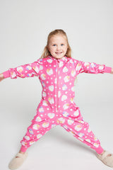 Girls Peppa Pig Fleece Onesie - Brand Threads