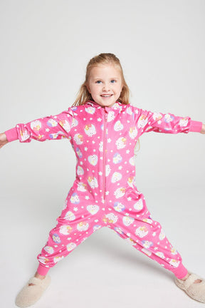 Girls Peppa Pig Fleece Onesie - Brand Threads