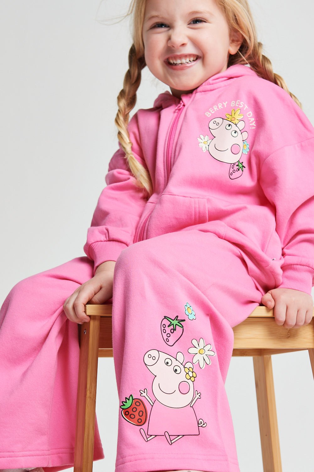 Girls Peppa Pig Jogger Set - Brand Threads