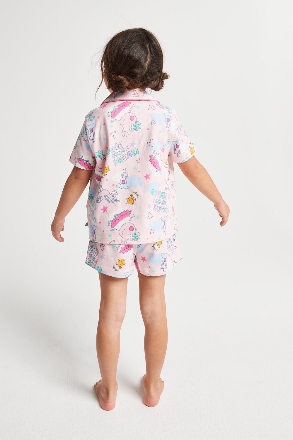 Girls Peppa Pig Short Pyjama Set - Brand Threads