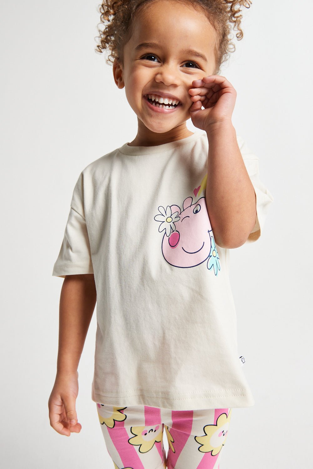 Girls Peppa Pig T-shirt & Shorts Set - Brand Threads