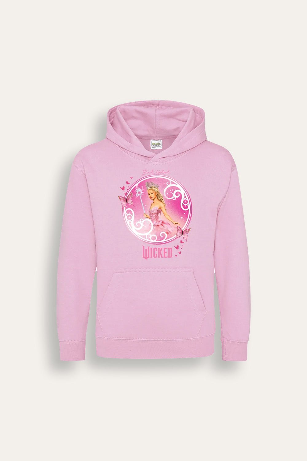 Girls Pink Wicked Hoodie - Brand Threads