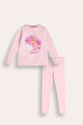 Girls Pink Wicked Pyjamas - Brand Threads