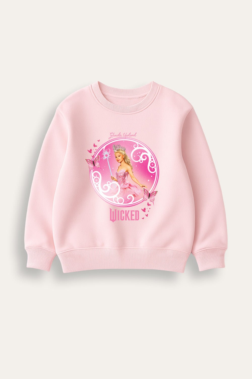 Girls Pink Wicked Sweatshirt - Brand Threads