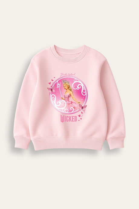 Girls Pink Wicked Sweatshirt - Brand Threads