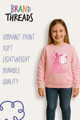 Girls Pink Wicked Sweatshirt - Brand Threads