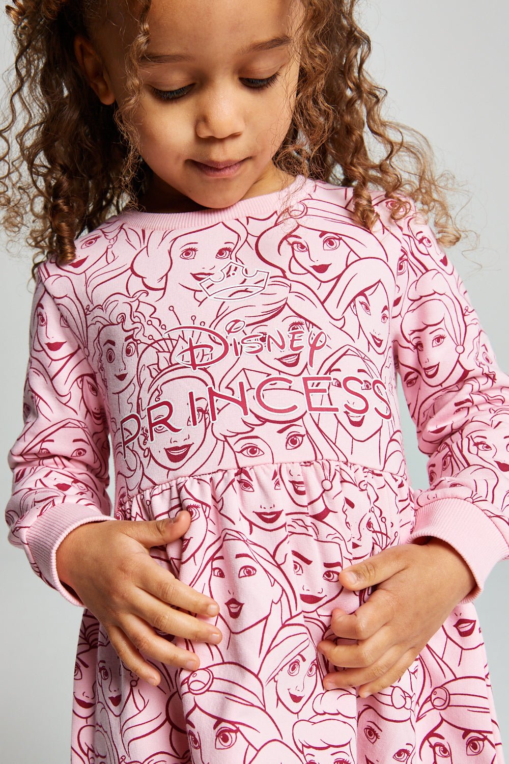 Girls Princess sweat dress - Brand Threads