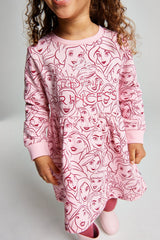 Girls Princess sweat dress - Brand Threads