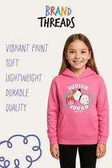 Girls Squishmallows Pink Hoodie - Brand Threads