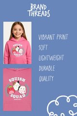 Girls Squishmallows Pink Hoodie - Brand Threads
