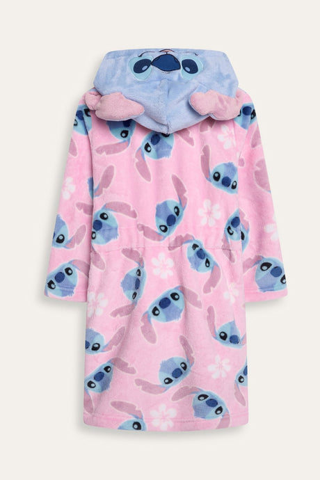 Girls Stitch Dressing Gown - Brand Threads