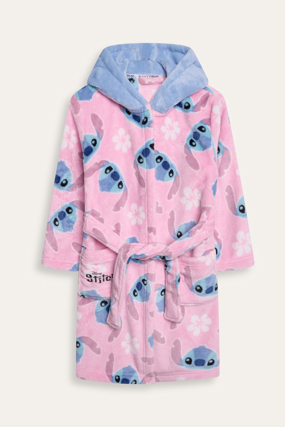 Girls Stitch Dressing Gown - Brand Threads