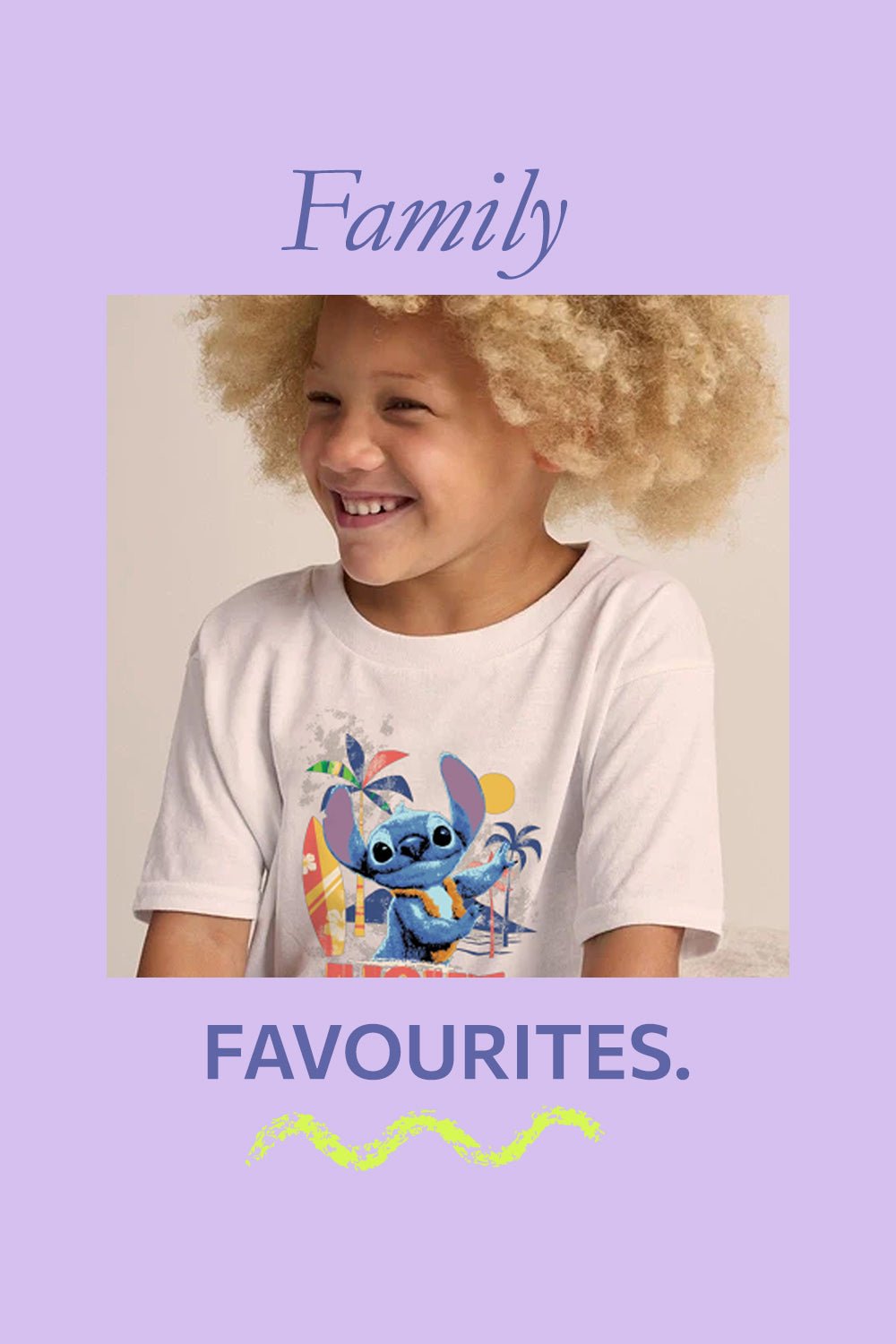 Girls Stitch Live Action Movie T-Shirt - Brand Threads