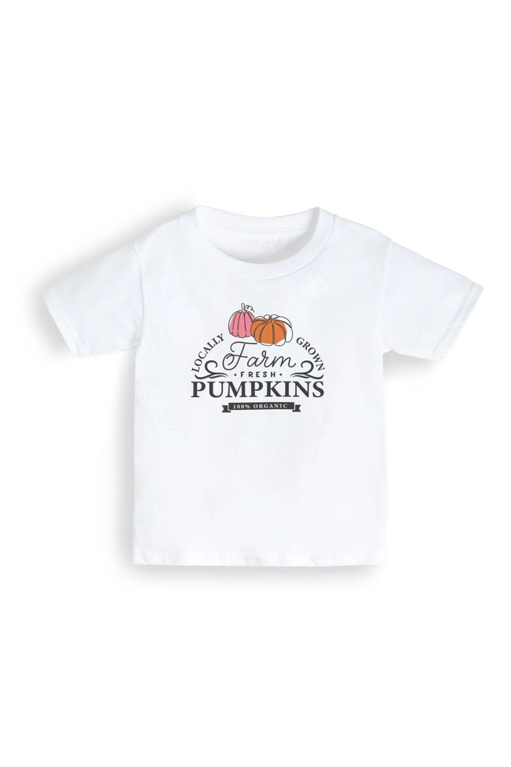 Girls T-Shirt – Farm Fresh Pumpkins Autumn Graphic Tee - Brand Threads
