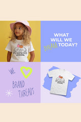 Girls T-Shirt – Farm Fresh Pumpkins Autumn Graphic Tee - Brand Threads