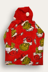 Grinch Adults Hoodie Blanket - Brand Threads