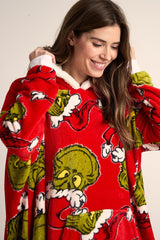 Grinch Adults Hoodie Blanket - Brand Threads