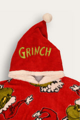 Grinch Adults Hoodie Blanket - Brand Threads