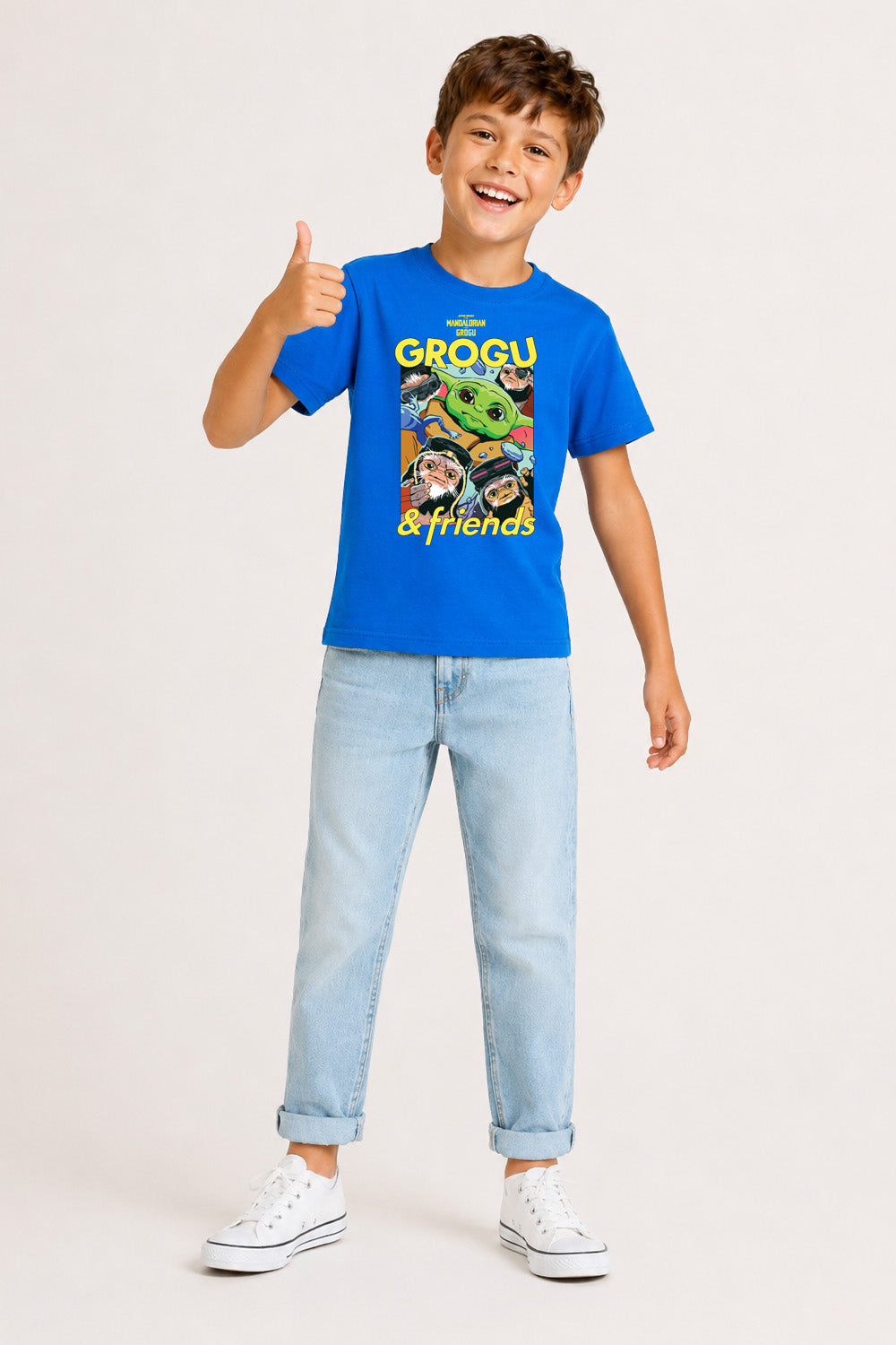 Boys Grogu and Friends T-Shirt
