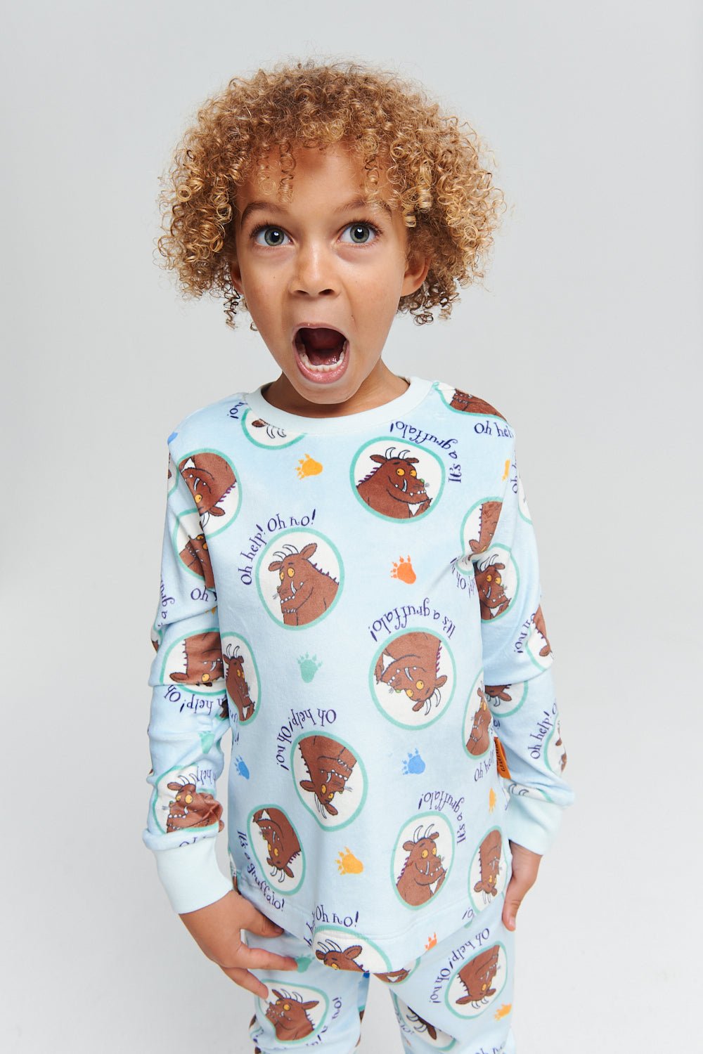 Gruffalo Kids Fleece Pyjamas - Brand Threads