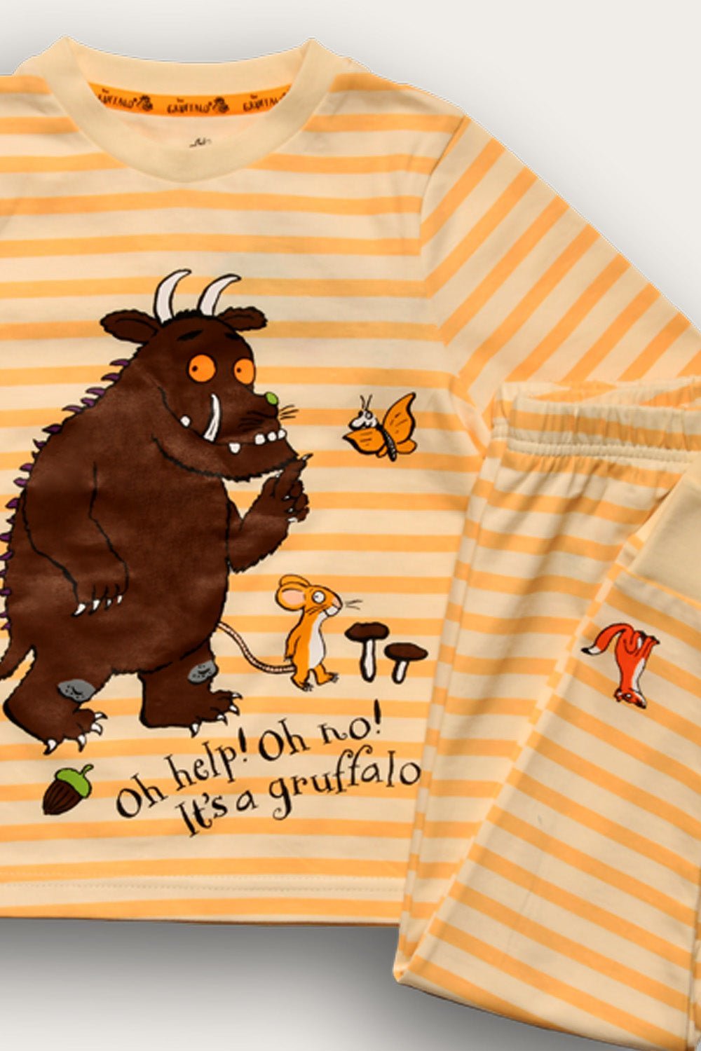 Gruffalo Striped Pyjamas Oh No, It’s a Gruffalo! - Brand Threads