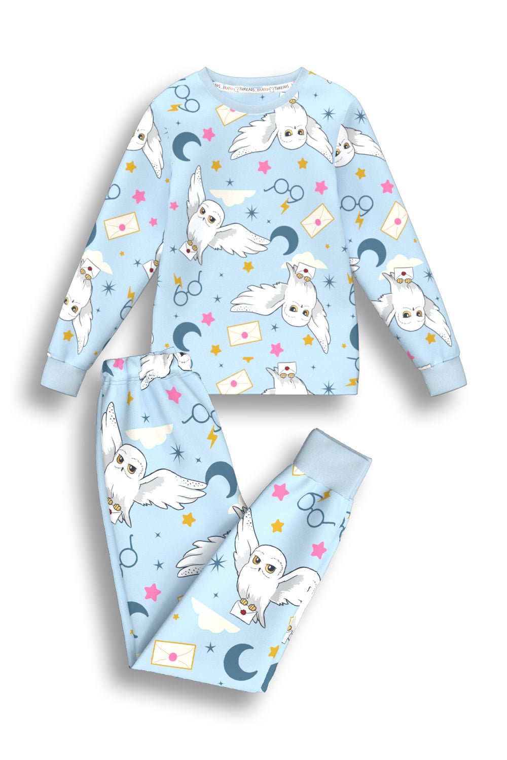 Harry Potter Girls Divine Fleece Pyjama Twosie - Brand Threads