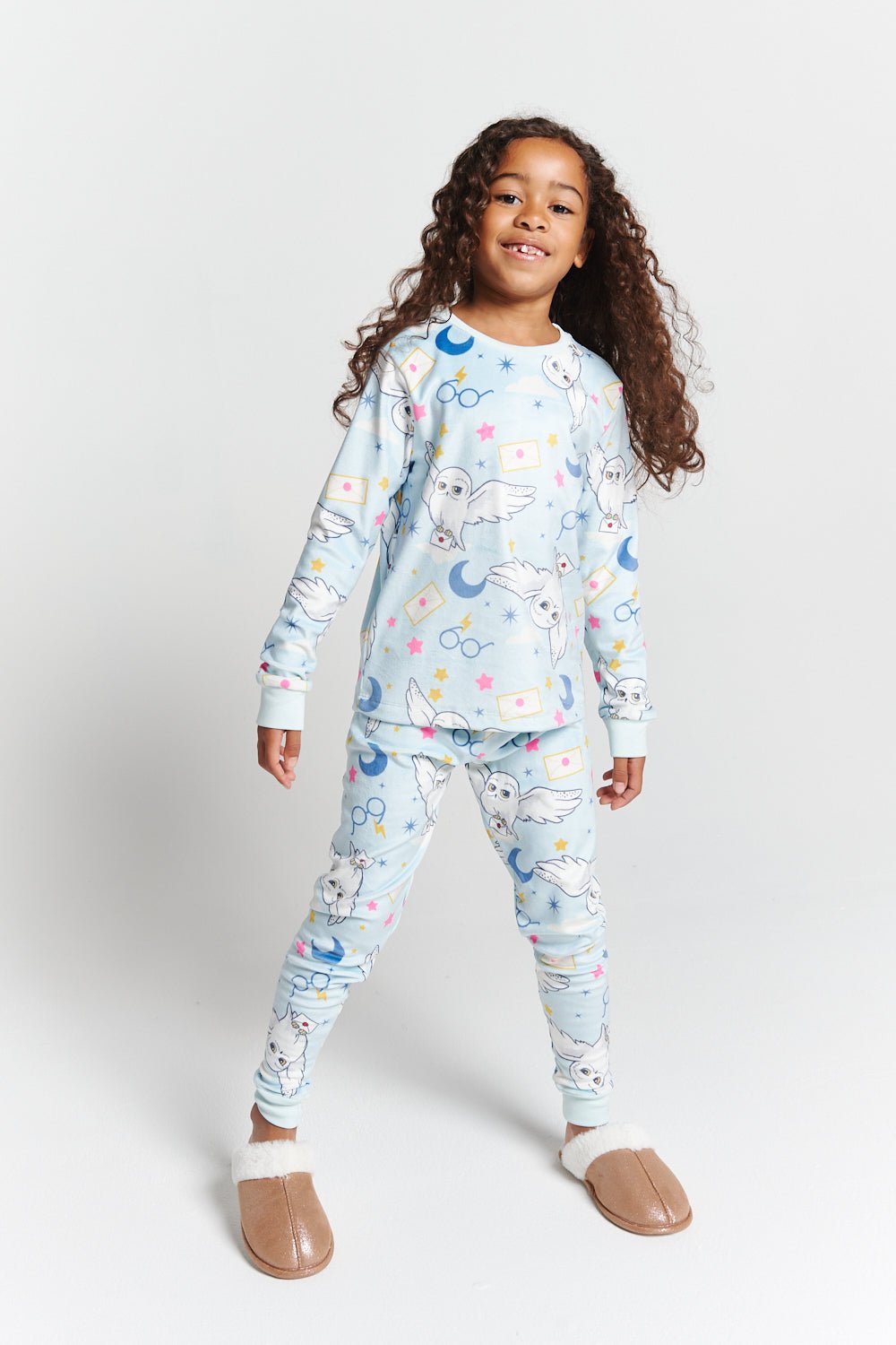 Harry Potter Girls Divine Fleece Pyjama Twosie - Brand Threads