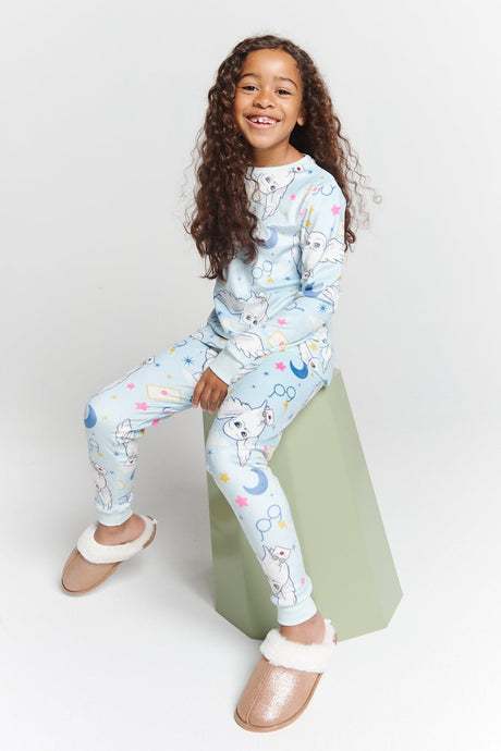 Harry Potter Girls Divine Fleece Pyjama Twosie - Brand Threads