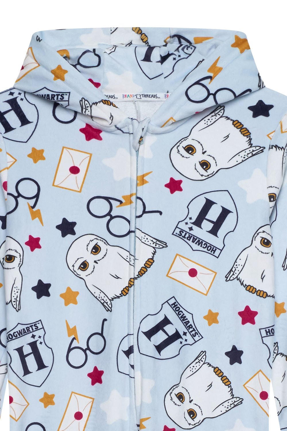 Harry Potter Girls Fleece Onesie - Brand Threads