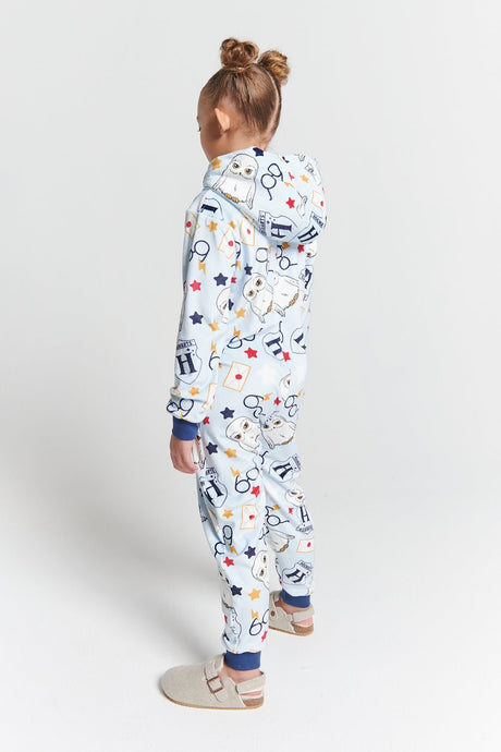 Harry Potter Girls Fleece Onesie - Brand Threads