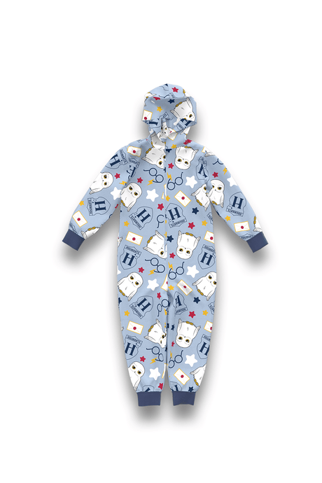 Harry Potter Girls Fleece Onesie - Brand Threads