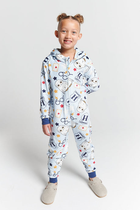 Harry Potter Girls Fleece Onesie - Brand Threads