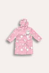 Harry Potter Girls Hedwig Fleece Robe - Brand Threads