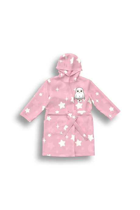 Harry Potter Girls Hedwig Fleece Robe - Brand Threads