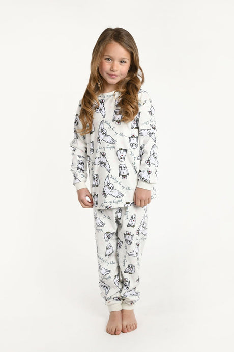 Harry Potter - Hedwig Girls Divine Fleece Pyjamas - Brand Threads