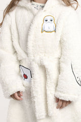 Harry Potter Hedwig White Dressing Gown - Brand Threads