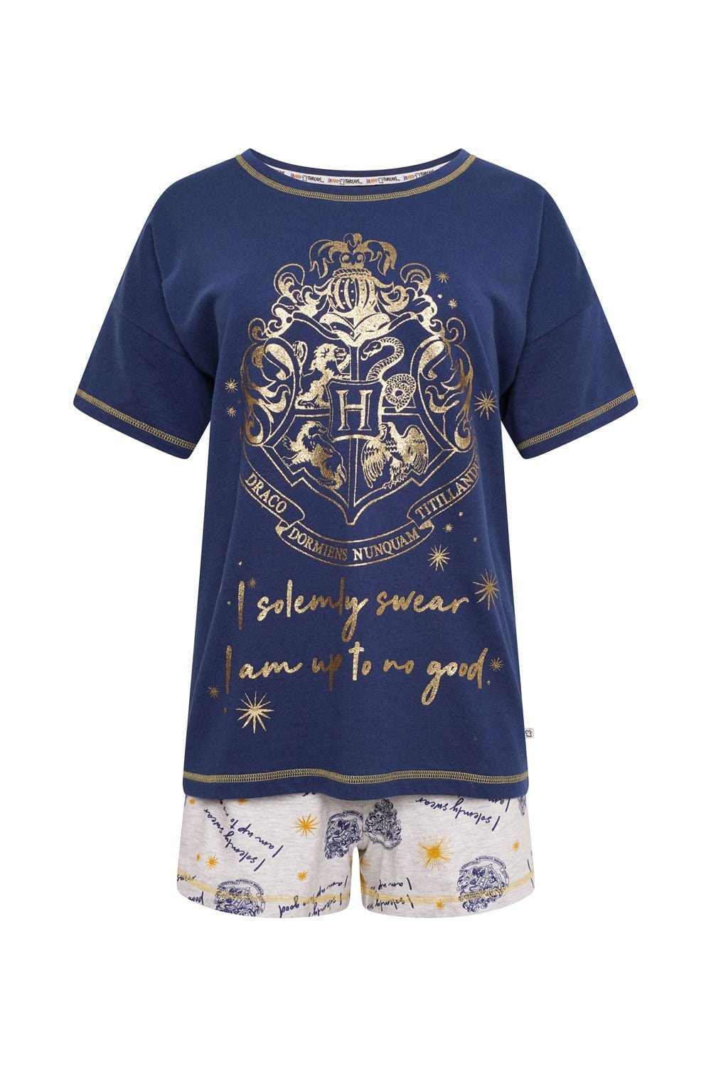 Harry Potter Women's Organic Cotton Shortie Pyjamas - Brand Threads