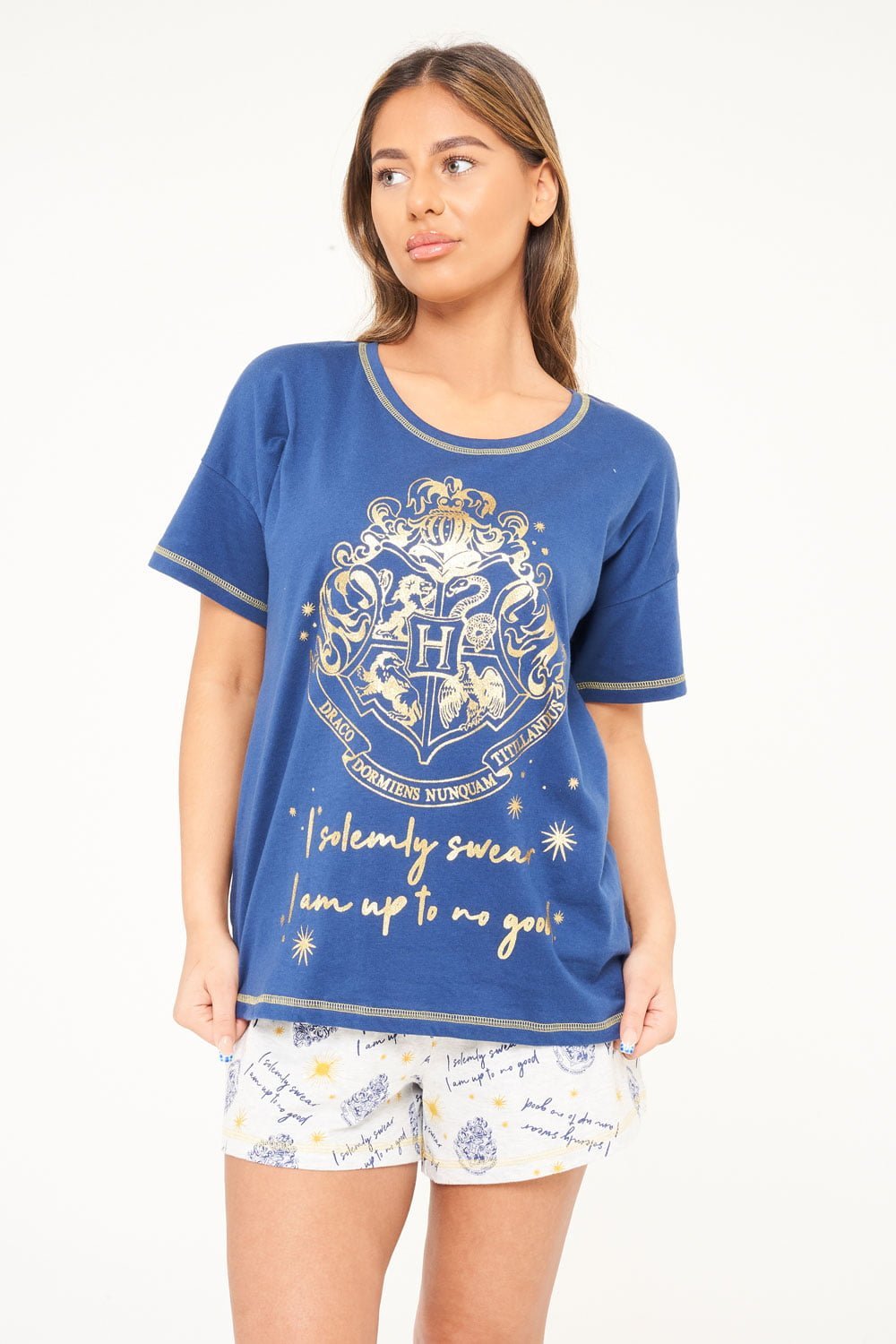 Harry Potter Women s Cotton Shortie Pyjamas Brand Threads