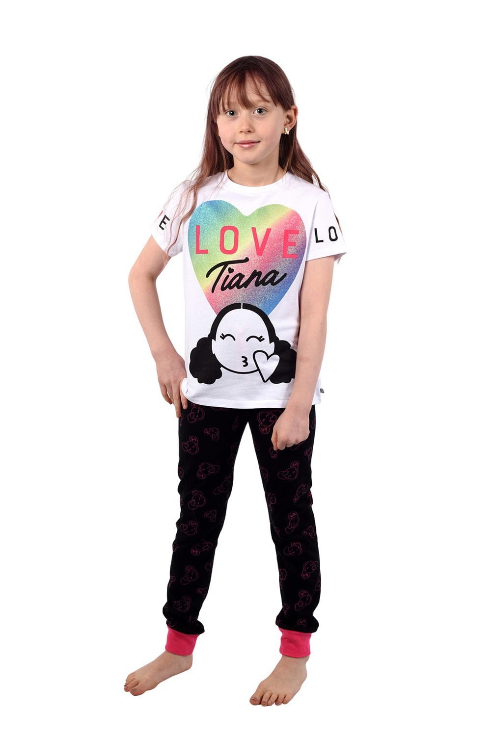 Hearts By Tiana Girls Organic Cotton Pyjamas - Brand Threads