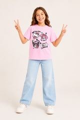 Hello Kitty and Friends Girls Pink T-Shirt - Brand Threads