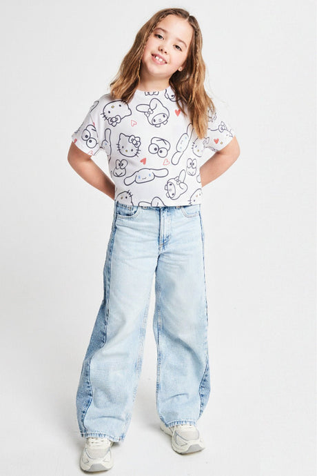 Hello Kitty And Friends Girls T-Shirt 2 Pack - Brand Threads