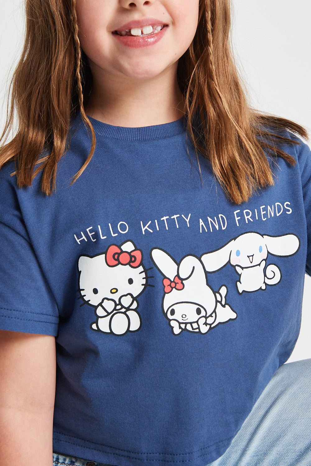 Hello Kitty And Friends Girls T-Shirt 2 Pack - Brand Threads