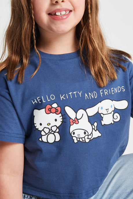 Hello Kitty And Friends Girls T-Shirt 2 Pack - Brand Threads