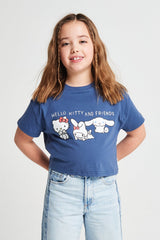 Hello Kitty And Friends Girls T-Shirt 2 Pack - Brand Threads