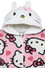 Hello Kitty Girls Fleece Onesie - Brand Threads