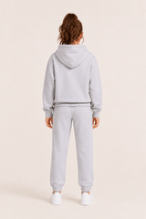 Hello Kitty Girls Grey Hooded Jogger Set - Brand Threads