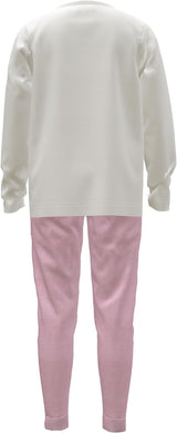 Hello Kitty Girls Pyjamas Long Sleeved Kids Pyjamas Set Official Merchandise - Brand Threads